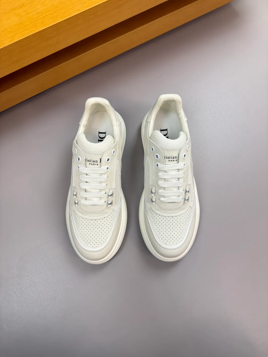[Dior] Dior P780 men's shoes 💰 - High-end quality original order·Casual sports shoes - Upper: 🔝Nappa calfskin, perforated calfskin, brand high mercerized canvas, tongue. Heel. Silk screen high frequency brand logo - Inner: water-dyed cowhide, foot pad; brand canvas - Outsole: ultra-light TPU. Rubber foam; two-color molded outsole -Ultra-high quality control·Fine workmanship: outstanding (high-end·nobility·grade) -Size: 39-44 (38, 45, can be customized)·DR0181